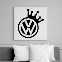 printfashion VW Király (fekete) - Vászonkép - Fehér (6627199)