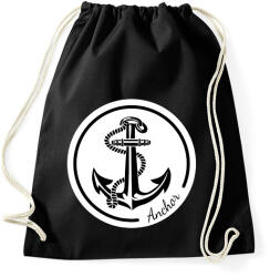 printfashion anchor - Sportzsák, Tornazsák - Fekete (2786901)