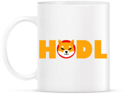printfashion Shiba hodl - Bögre - Fehér (11327309)
