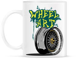 printfashion Wheel art - Bögre - Fehér (2093896)
