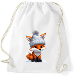 printfashion kis róka - Sportzsák, Tornazsák - Fehér (15479577)