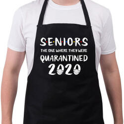 printfashion Seniors - Kötény - Fekete (4934122)