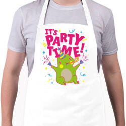 printfashion Party time - buli van ! - Kötény - Fehér (5626626)