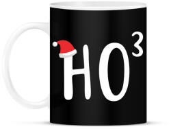 printfashion Ho Ho Ho - Bögre - Fekete (1090641)