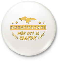 printfashion Disznóvágás? - Kitűző, hűtőmágnes - Fehér (11628558)