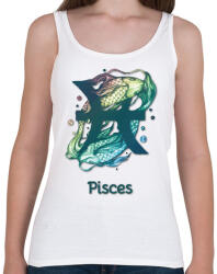 printfashion Pisces színes - Női atléta - Fehér (6269036)