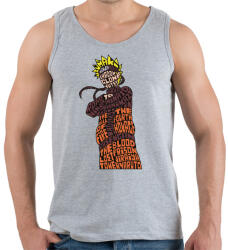 printfashion Árnyék nindzsa - Férfi atléta - Sport szürke (192838)