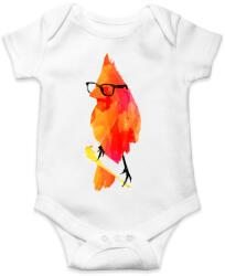 printfashion Punk birdy - Baba Body - Fehér (1328315)