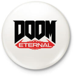 printfashion doom2 - Kitűző, hűtőmágnes - Fehér (3087982)