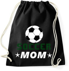 printfashion soccer mom - Sportzsák, Tornazsák - Fekete (1713224)
