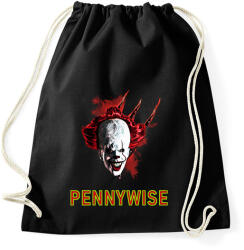 printfashion PENNYWISE - Sportzsák, Tornazsák - Fekete (1472655)