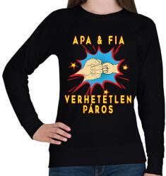 printfashion APA & FIA - Női pulóver - Fekete (2403106)