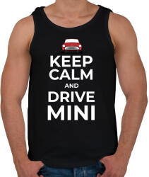 printfashion DRIVE MINI - Férfi atléta - Fekete (10357705)
