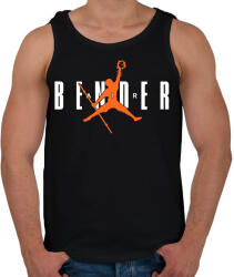 printfashion Airbender - Aang - Férfi atléta - Fekete (15839488)