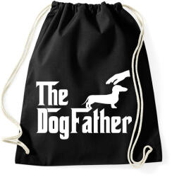 printfashion The DogFather - Sportzsák, Tornazsák - Fekete (2579417)