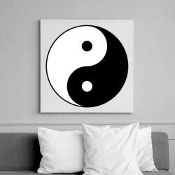 printfashion Yin-Yang - Vászonkép - Fehér (6629147)