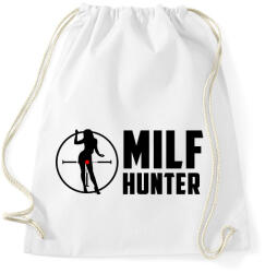 printfashion Milf hunter - Sportzsák, Tornazsák - Fehér (1888053)