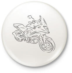 printfashion honda vfr4 - Kitűző, hűtőmágnes - Fehér (3090263)