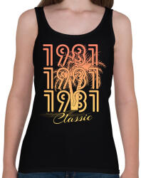 printfashion 1981 - Női atléta - Fekete (12231549)