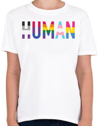 printfashion Human - Gyerek póló - Fehér (2936933)