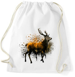 printfashion forest in deer - Sportzsák, Tornazsák - Fehér (1788002)