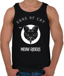 printfashion SONSOFCAT - Férfi atléta - Fekete (11435226)