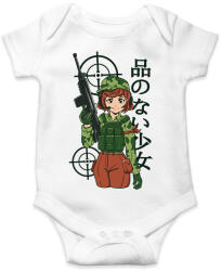 printfashion Anime katona - Baba Body - Fehér (8465664)