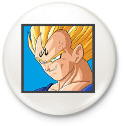 printfashion Vegita - Kitűző, hűtőmágnes - Fehér (12366426)