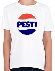 printfashion PESTI - Gyerek póló - Fehér (10993387)