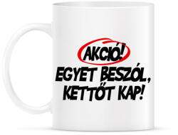 printfashion Akció! - Bögre - Fehér (940746)