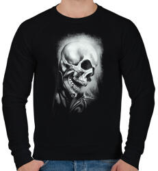 printfashion Ghost Rider - Férfi pulóver - Fekete (4875398)