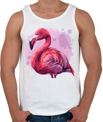 printfashion flamingo - Férfi atléta - Fehér (16158339)