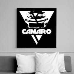 printfashion Camaro Triangle - Vászonkép - Fekete (13311305)