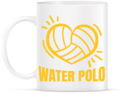 printfashion Love water polo - Bögre - Fehér (15923328)