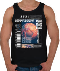 printfashion Cancer - Streetwear sryle - Férfi atléta - Fekete (15691705)
