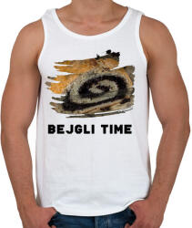 printfashion Bejgli Time - Férfi atléta - Fehér (5633100)