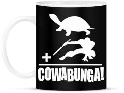 printfashion Cowabunga 1 - Bögre - Fekete (6974167)