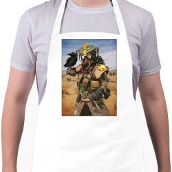 printfashion Bloodhound - Apex Legends - Kötény - Fehér (4905390)