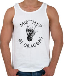 printfashion Mother of dragons - Férfi atléta - Fehér (1321109)