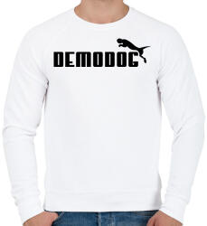 printfashion Demodog - Férfi pulóver - Fehér (1799589)