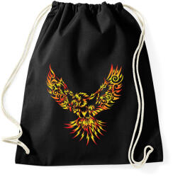printfashion Tűzmadár - Sportzsák, Tornazsák - Fekete (13933388)