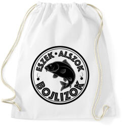 printfashion EszekAlszokBojlizok-02 - Sportzsák, Tornazsák - Fehér (5252895)