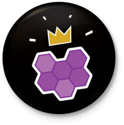 printfashion Fall Guys - Kitűző, hűtőmágnes - Fekete (3104361)