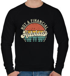printfashion BITCOIN 4 EVER 72 - Férfi pulóver - Fekete (6204974)