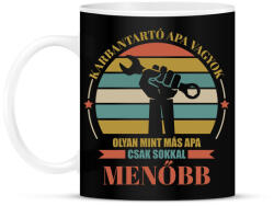 printfashion Karbantartó apa - Bögre - Fekete (13866049)