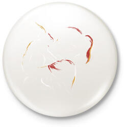 printfashion Lány nyuszival - Kitűző, hűtőmágnes - Fehér (14733088)