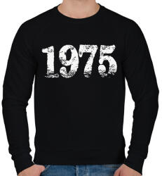 printfashion 1975 - Férfi pulóver - Fekete (6193966)