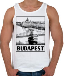 printfashion Budapest - Férfi atléta - Fehér (4362090)