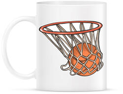 printfashion Kosárlabda - Bögre - Fehér (4172887)