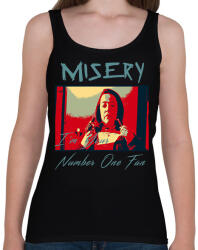 printfashion misery-hope poster - Női atléta - Fekete (2023510)